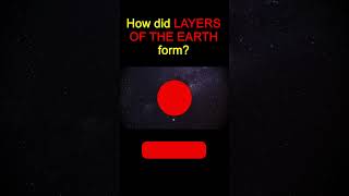 How were the layers of the Earth formed generalknowledge earth facts crust mantle earthcore [upl. by Suraved]