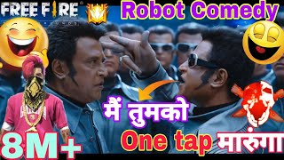 free fire funny dubbing video  free fire comedy dubbing video  Robot funny dubbing video  swy98ff [upl. by Francklyn]