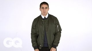 5 Things You Need to Know Before Buying a Bomber Jacket – Style and Howto  GQ [upl. by Eerahc457]