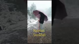 Nainital Snowfall नैनीताल [upl. by Nevart]