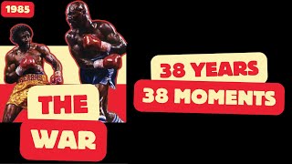 38 YEARS 38 MOMENTS SERIES REACTION  1985 HAGLER VS HEARNS EPISODE 1 [upl. by Eicnarf]