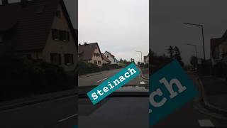 Steinach Bayern  Rothenburg ob der Tauber verkehr strasse durchfahrt [upl. by Eirdua792]