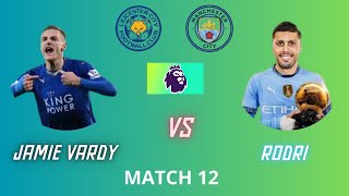 PES 2025 Premier League Man City vs Leicester City Match 12 [upl. by Zelig]