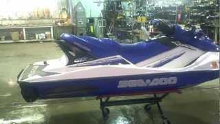 LOT 1438B 2002 SEA DOO GTX 4 Tec Jet Ski [upl. by Naujahs103]