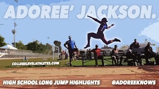 Adoree Jackson HS Long Jump Highlights Serra CLA Films Exclusive [upl. by Sarah]