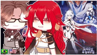 ☁️ Honkai Star Rail Characters react to HI3 Welt Yang Himeko and lore  SPOILERS [upl. by Aneekahs]