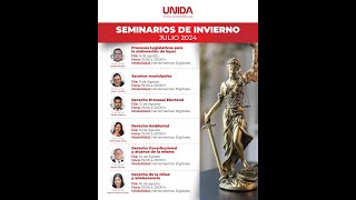 Seminarios de Invierno  Facultad de Ciencias Jurídicas y Sociales [upl. by Saunderson]