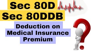 3 Deduction for Medical insurance premium Sec 80D [upl. by Aicssej]