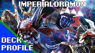 Digimon TCG Imperialdramon Deck Profile BT16 [upl. by Eelyab446]