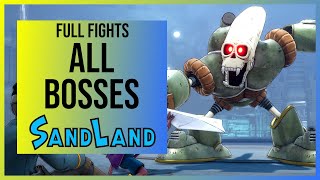 Sand Land Game All Bosses  Full Fights 4K [upl. by Ndnarb]