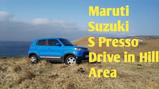 S Presso Drive in hill areas  Maruti Suzuki S Presso well performed in hill areas [upl. by Waddell]