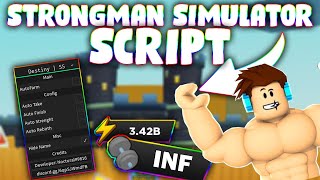 UPDATED Strongman Simulator Script PASTEBIN 2023 AUTOFARM REDEEM CODES SPEED AUTO REBIRTH [upl. by Baker]