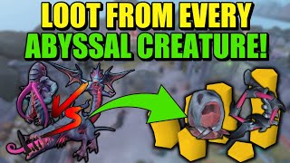 What NEW Abyssal Creature Is The BEST Money Loot From ALL Abyssal Creatures  Runescape 3 2022 [upl. by Elspet786]