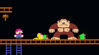 Family Guy  Donkey Kong Weird Level [upl. by Terina]