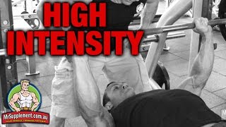 High Intensity Bench Press [upl. by Mcspadden]