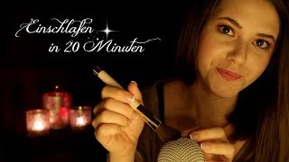 ASMR EINSCHLAFEN in 20 Minuten 💤 ASMR DeutschGerman [upl. by Schaeffer985]