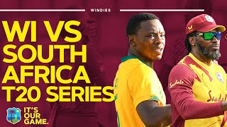 Thrilling Series  Chris Gayle amp Quinton de Kocks Batting Power  Rabada amp Holder Seam Bowling [upl. by Nsaj]