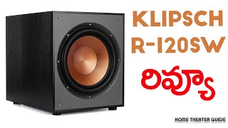 Klipsch R 120SW 12quot Subwoofer Review [upl. by Bayless389]