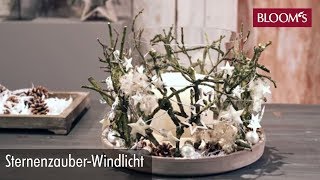 DIY Windlicht  Weihnachtsdeko  christmas decoration  BLOOM’s Floristik [upl. by Doreg968]