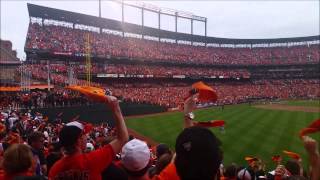 2014 ALDS Game 2 Orioles Take the Lead Delmon Young Clears the Bases [upl. by Enelahs764]