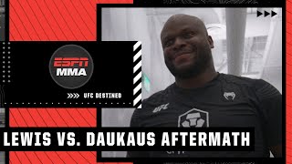 UFC Destined Excerpt The aftermath of Derrick Lewis’ win vs Chris Daukaus  ESPN MMA [upl. by Nellahs]