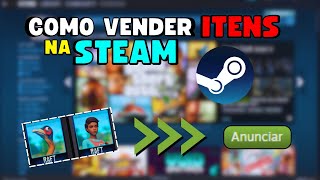 COMO VENDER ITENS na STEAM PC e NOTEBOOK 💻✅️ [upl. by Llehsal]