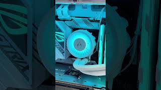 60 INTEL PC BUILD with Case Lian Li O11 Dynamic EVO RGB White pcbuild pcrakitan [upl. by Hastings]