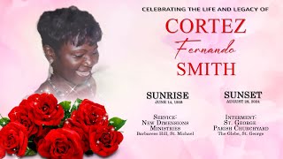 Celebrating the Life amp Legacy of Cortez Fernando Smith [upl. by Lesya]