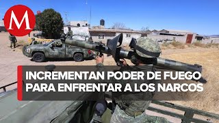 Ejército mexicano usa lanzacohetes para enfrentar al CJNG en Zacatecas [upl. by Frederique]