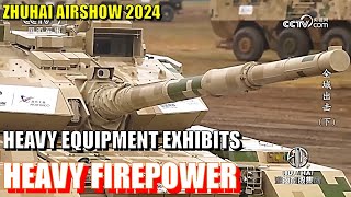 《Combat Ready》Firepower Unleashed Exploring Heavy Equipment Exhibits at Zhuhai Airshow 2024 [upl. by Svoboda]