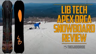 Lib Tech Apex Orca 20212023 Snowboard Review vs Orca Golden Orca and Gnu Gremlin [upl. by Artur607]