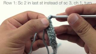 How to Crochet the Simple Chevron Stitch [upl. by Enileve]