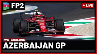 F1 Live Azerbaijan GP Free Practice 2  Live Timing and Commentary [upl. by Rosabel]