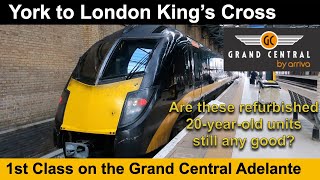 York to Kings Cross with Grand Central in 1st Class  is this small operator any good [upl. by Airamat]