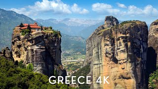 Best 10 Places to Visit in Greece  4K Travel Guide [upl. by Elrem]