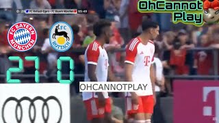 Bayern Munish vs Rottach Egern 27  0 Friendly Match Extended Highlights amp All Goals bayernmunich [upl. by Cooper195]