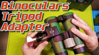 Zelnoox Binoculars Tripod Adapter Review [upl. by Uzziel]