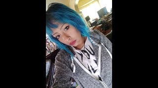 Ramona Flowers Inspired Hair Cut  Dying wVPfashion hair extensions [upl. by Englis]