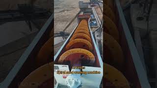 How does a sand washing machine work bucket sand washer spiral sand washing machine [upl. by Gomez]