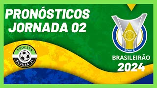 Pronósticos Brasileirao Jornada 02  Liga Brasileña 2024 [upl. by Domineca659]