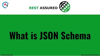 26 Demystifying JSON Schema Everything You Need to Know  API Testing Tutorial [upl. by Nauqat607]