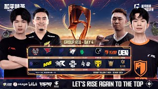 CHN LIVE  2024 PEACE ELITE GLOBAL FINALS GROUP STAGES DAY 4  GROUP RED  2024年PEL全球总督察第四天 HDR [upl. by Lepper]