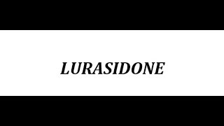 STAHLS  CH 5  PART 41  LURASIDONE psychiatrypharmacologypsychopharmacology [upl. by Anastas]