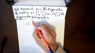 Eigenvalues and Eigenvectors ตอนที่ 1 [upl. by Dnomso726]