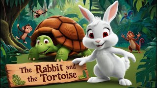 The Tortoise and the Rabbit Race  Moral Stories  Bedtime Stories  cartoon stories animation [upl. by Ainecey]