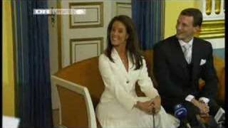 Joachim and Marie Engagement Press Conference [upl. by Acirret]