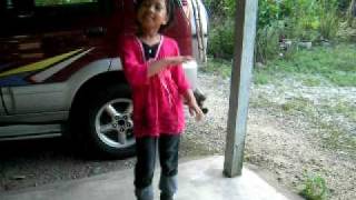 Mano bebakhsh Malaysian Malay Child singing persian [upl. by Annovy669]