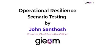 Scenario Testing Operational Resilience [upl. by Darrick]