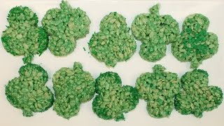 Recette Rice Krispies pour la St Patrick [upl. by Ailsun]