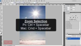 Zoom In  Out Shortcuts  Photoshop Tutorial 60 Seconds [upl. by Williamsen]